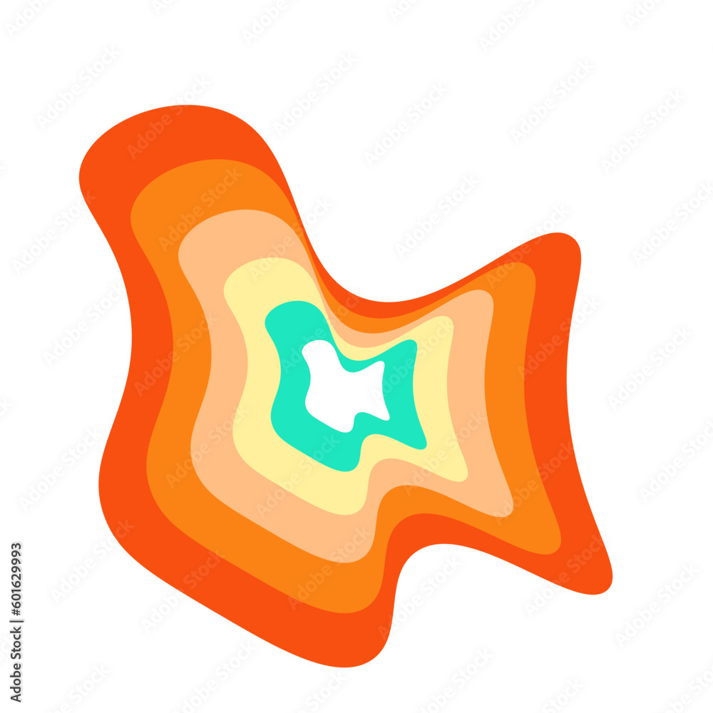 Fototapeta premium Retro Rainbow