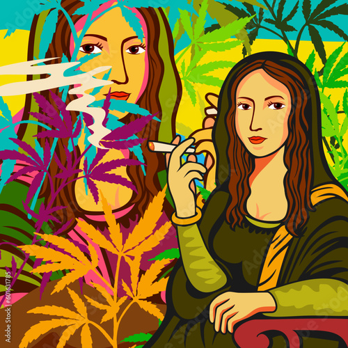 Obraz na plátne monalisa