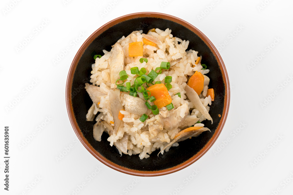 鶏とごぼうの炊き込みご飯 鶏とごぼうの炊き込みご飯