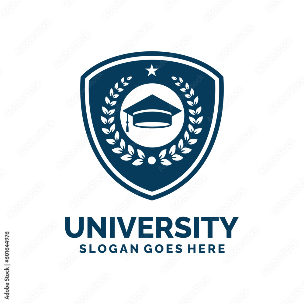 University logo design vector illustration University logo design vector illustration