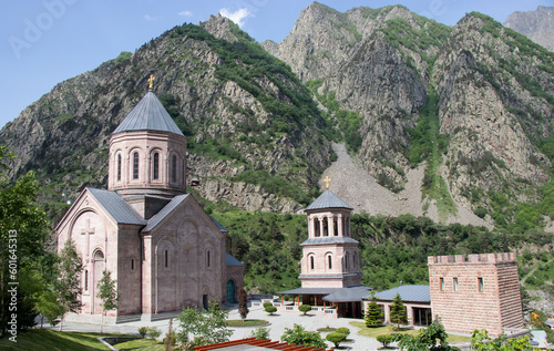 Dariali Monastery Complex, 10 km from Stepantsminda, Georgia closed to Russian border