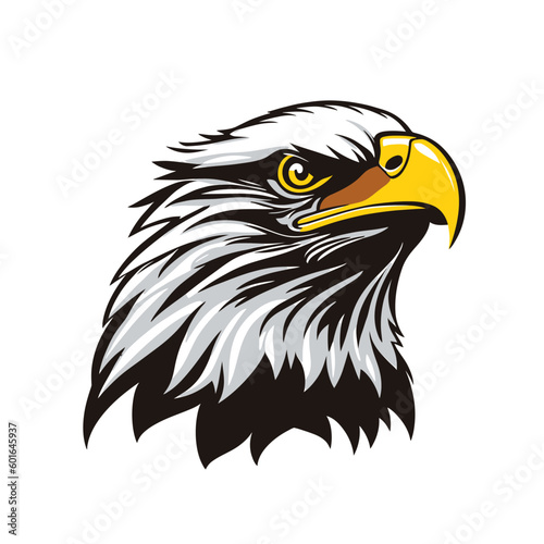 eagle head with good quality design vector illustration