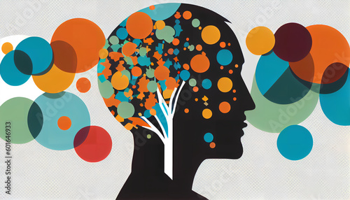 human brain mind map tree