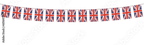 Garland with pennants from United Kingdom	