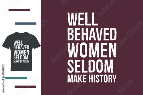 strong women t shirt design