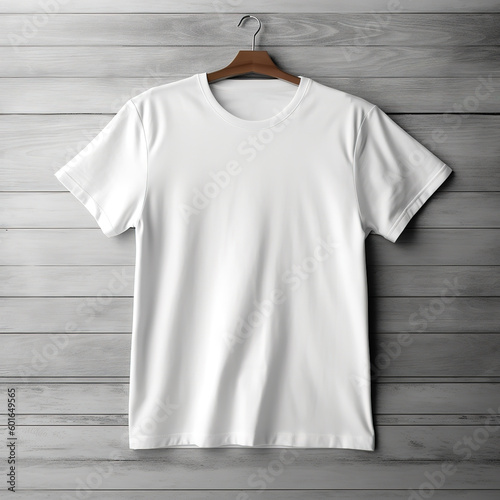 White T-Shirt Mockup © twilight mist
