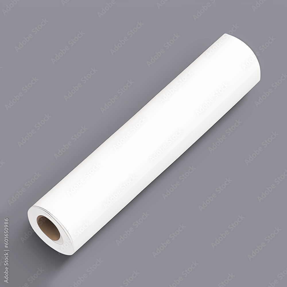 Blank Paper Roll Template Blank Paper Roll Template
