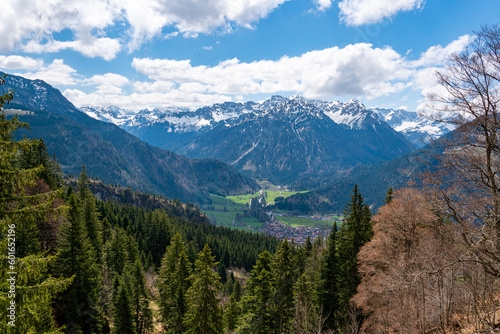 Fototapeta Naklejka Na Ścianę i Meble -  Mountain hike from Oberjoch to the Spieser and the Hirschberg