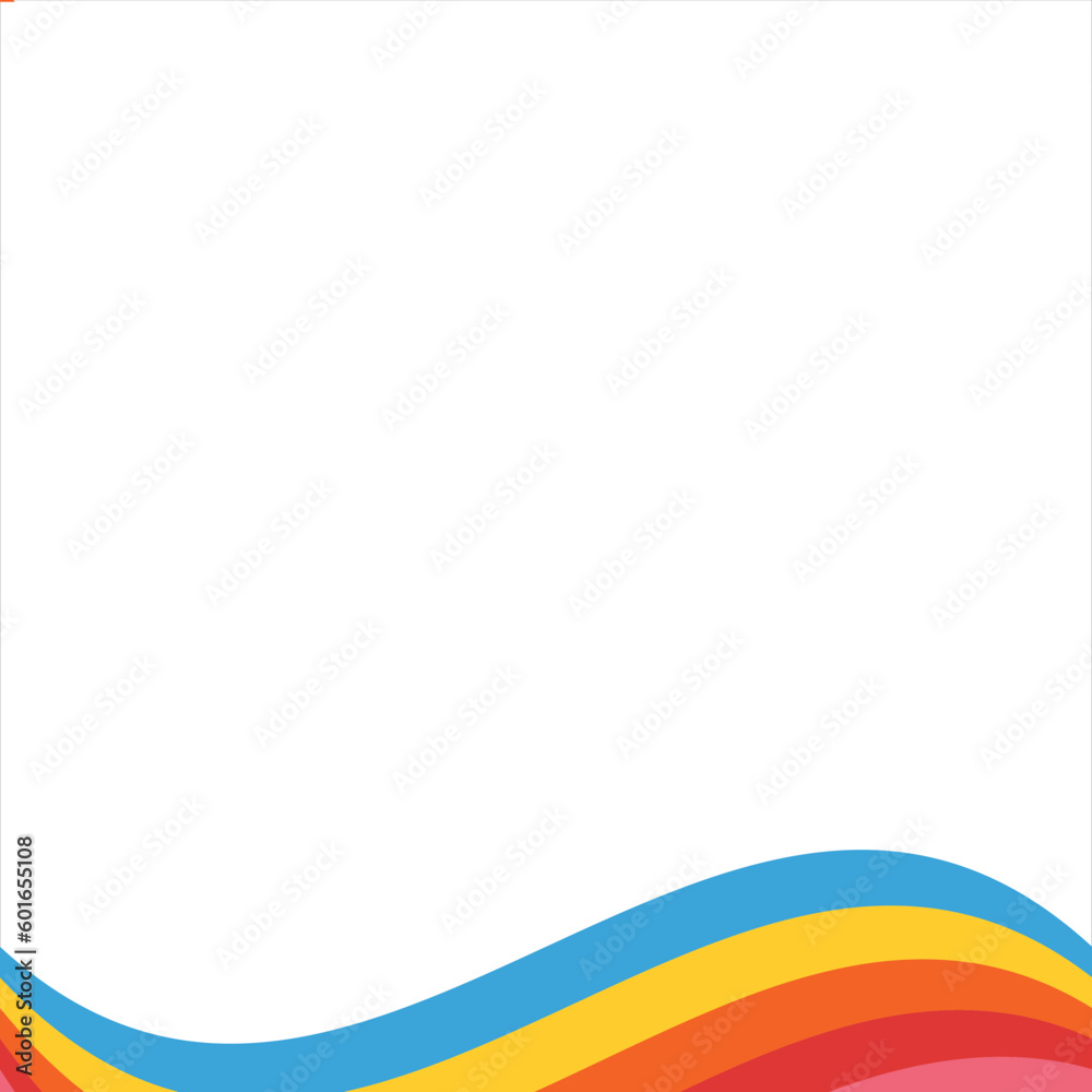 Rainbow Concept Border Rainbow Concept Border