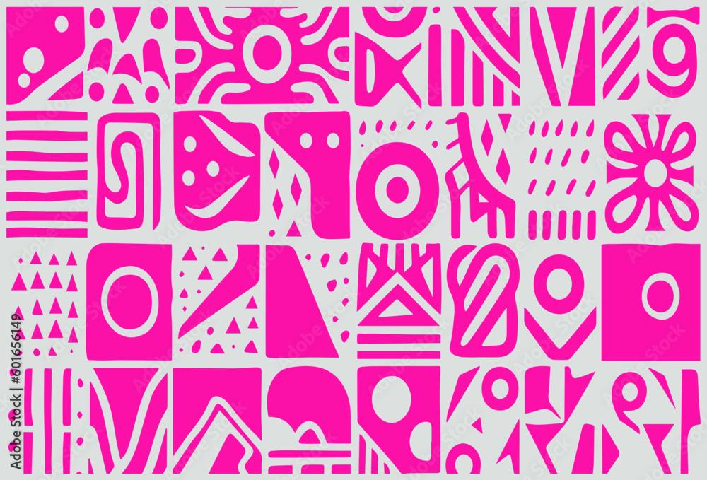 abstract trendy hand drawn shapes,simple shape background abstract trendy hand drawn shapes,simple shape background