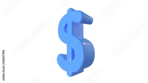3d icon dollar 