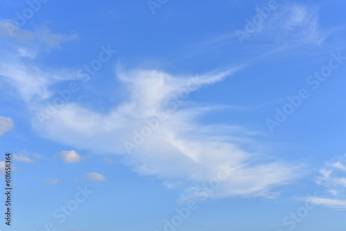 Beautiful sky, Cumulonimbus cloud and cirrus cloud © KAVIN