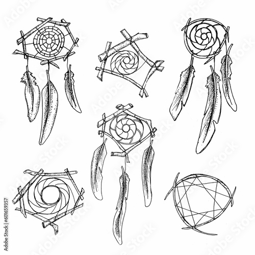dream catcher painted