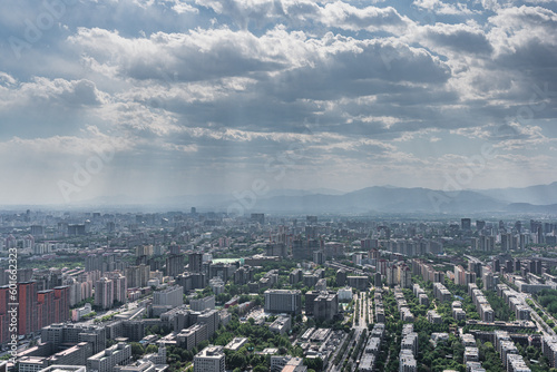 Beijing urban landscape buildings