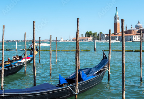 gondolas in venice italy city © Animaflora PicsStock