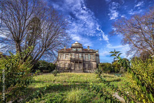 Pinto Leite Mansion in Massarelos area of Porto, Portugal photo