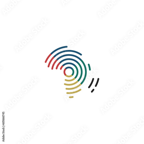 African Colorful Logo