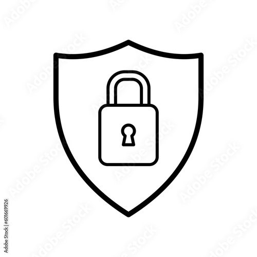 Padlock icon vector design templates