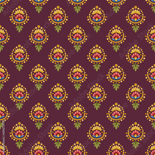 Digital Textile Design and Beautiful ethnic and Mughal art Pattern and motif, digital print 