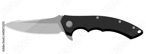 Jackknife. Cute jackknife isolated on white background. Vector illustration