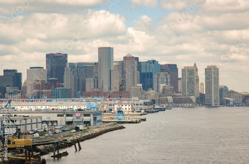 The Skyline view of Boston Massachusetts