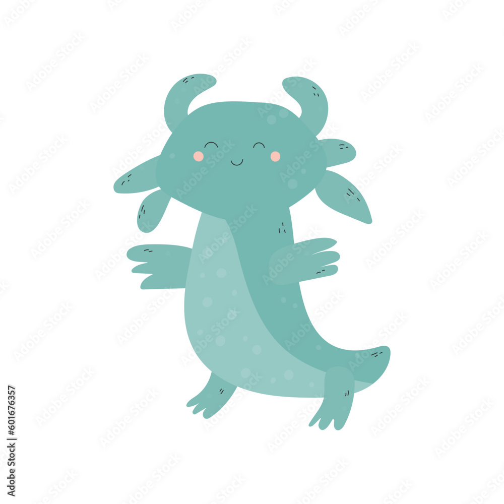 angelfish  isolated flat vector illustration