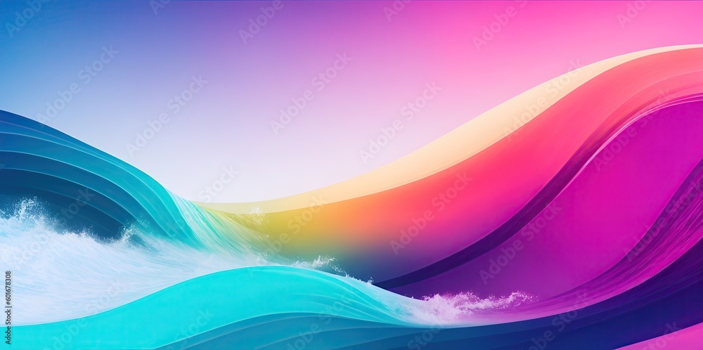 Obraz premium Fluid marble texture, colourful abstract paint, mix colors, abstract background.