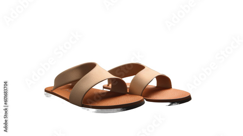 Wallpaper Mural Flip flops isolated on transparent background. Generative AI Torontodigital.ca