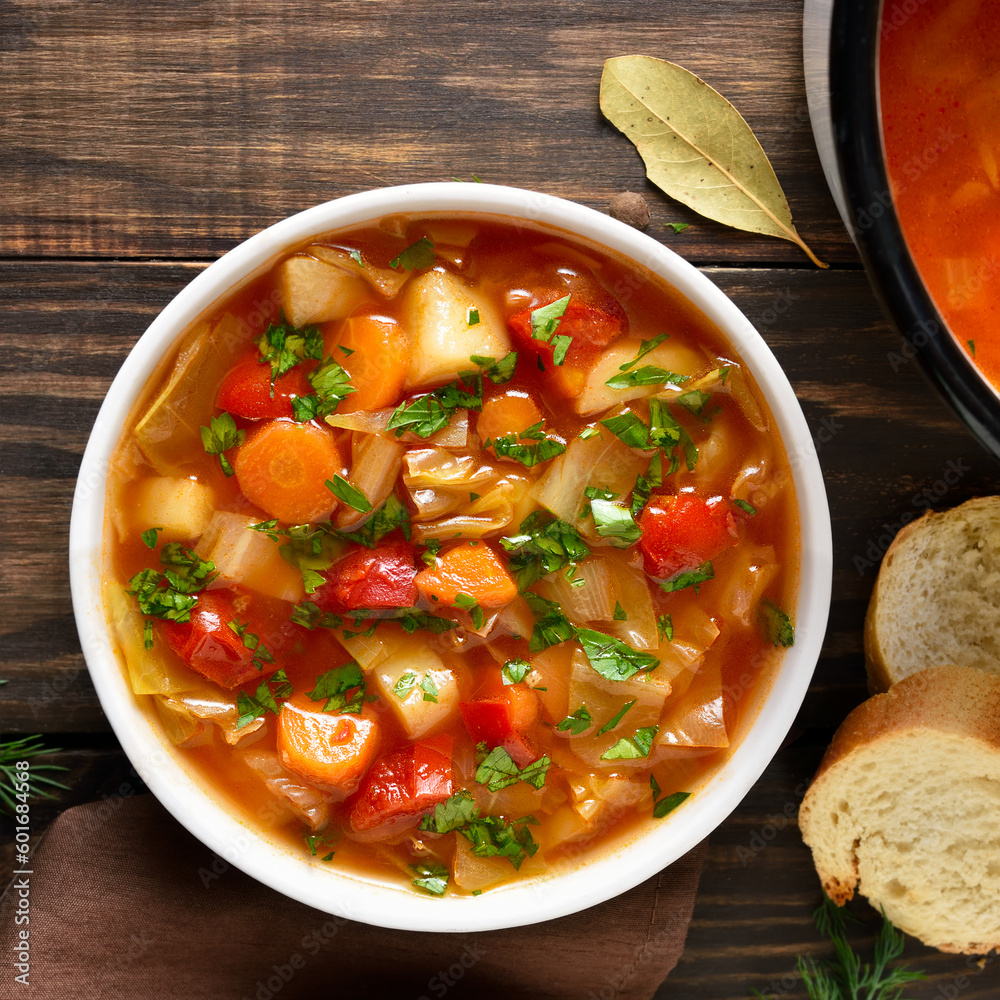 Vegetable cabbage soup Vegetable cabbage soup