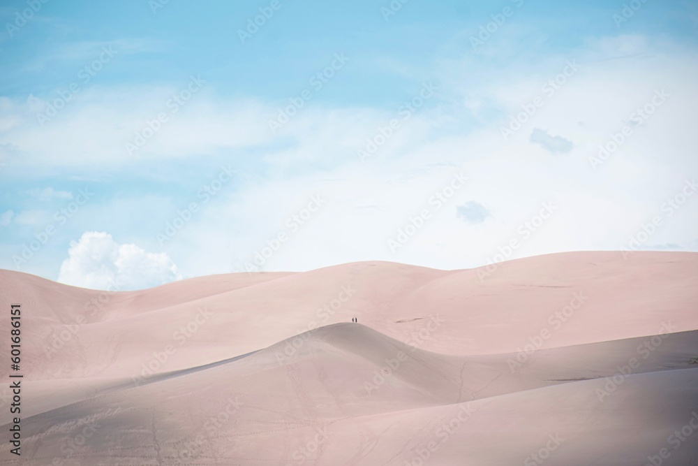 Colorado, Great Sand Dunes national park landscape