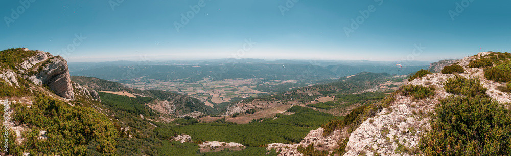 Amazing panorama from Serra del Montsec