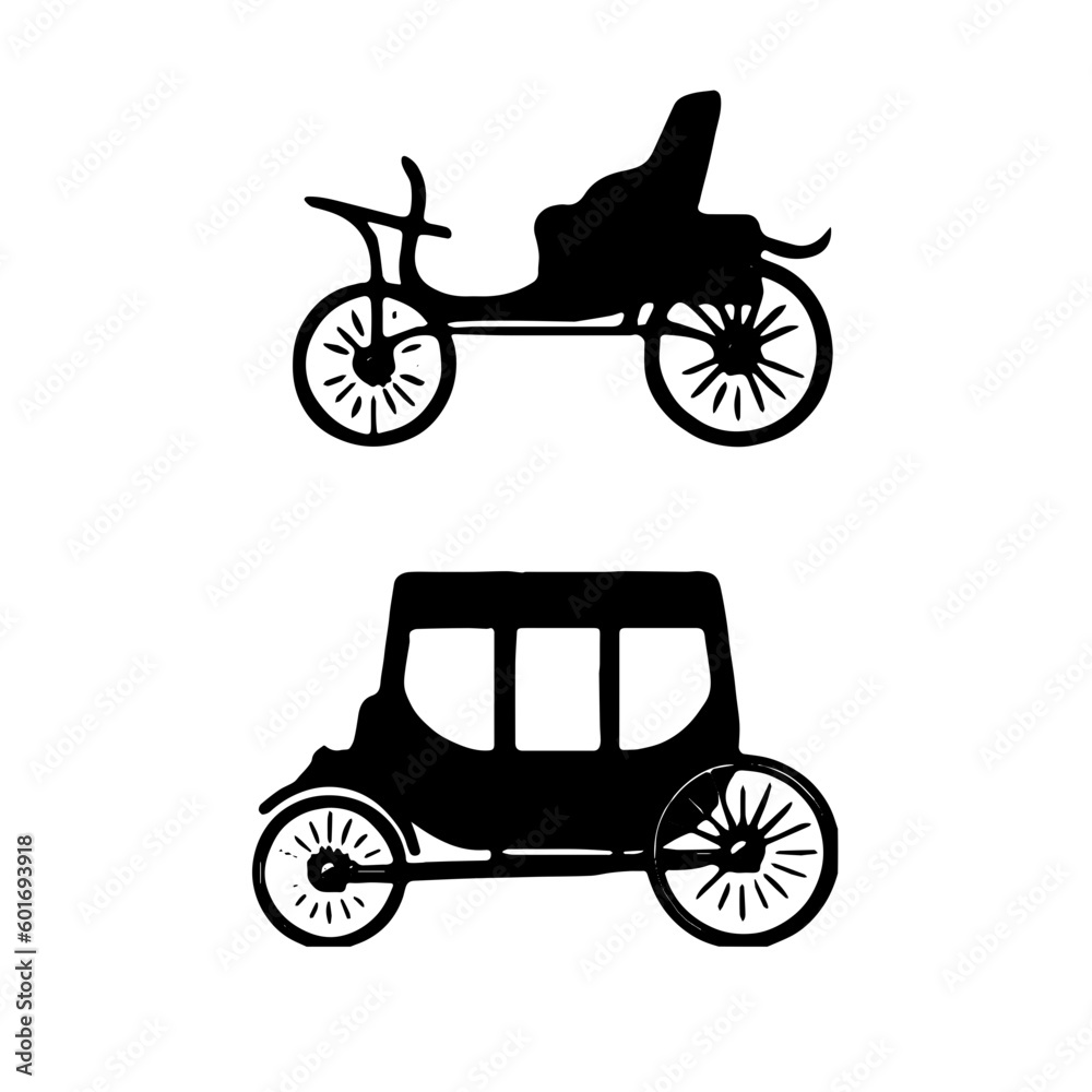  Carriage Silhouette