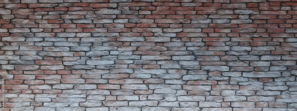 Colored brick background texture seamless pattern.
Seamless brick masonry. Colored brick wall seamless illustration background. Generative AI