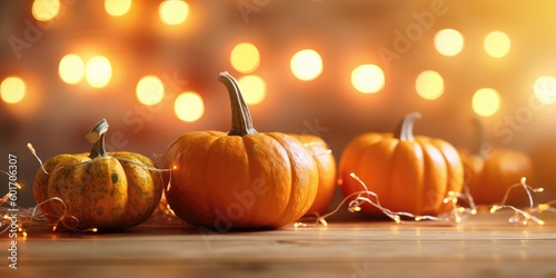pumpkin celebration with generative ai