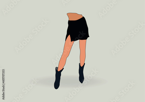 Skirt vector icon.Cartoon vector icon isolated on white background skirt.