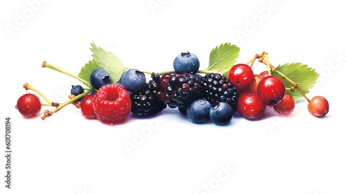 maliny, jagody, porzeczki, jeżyny, dzikie owoce