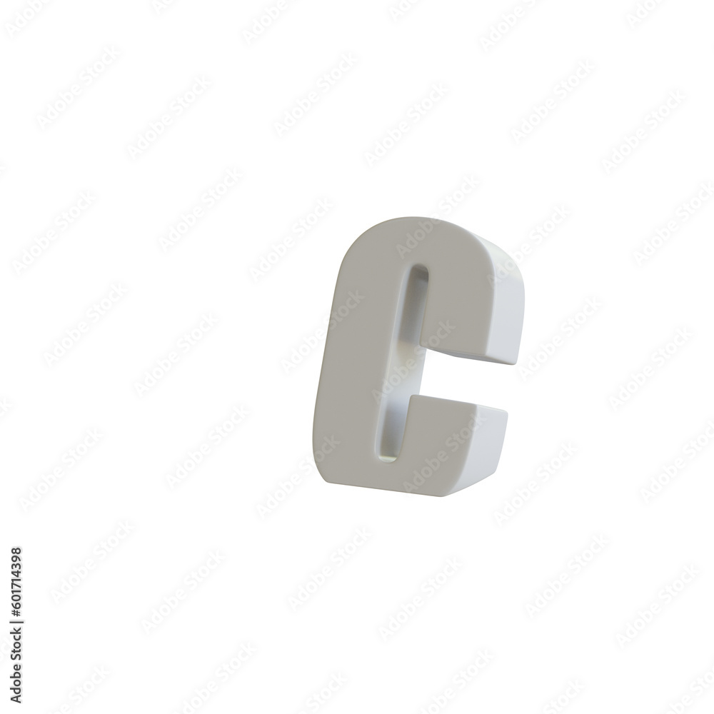 Immersed Clean 3D Alphabet or Lettering PNG Immersed Clean 3D Alphabet or Lettering PNG