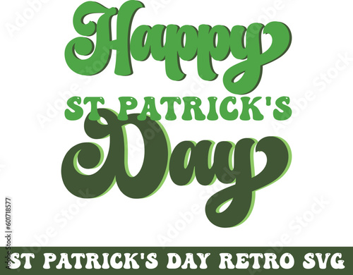 St Patrick's Day retro svg bundle