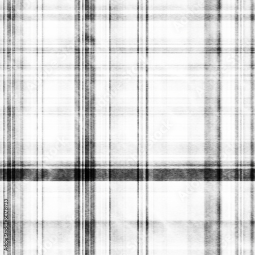 Monochrome Acid-Washed Effect Textured Checked Pattern