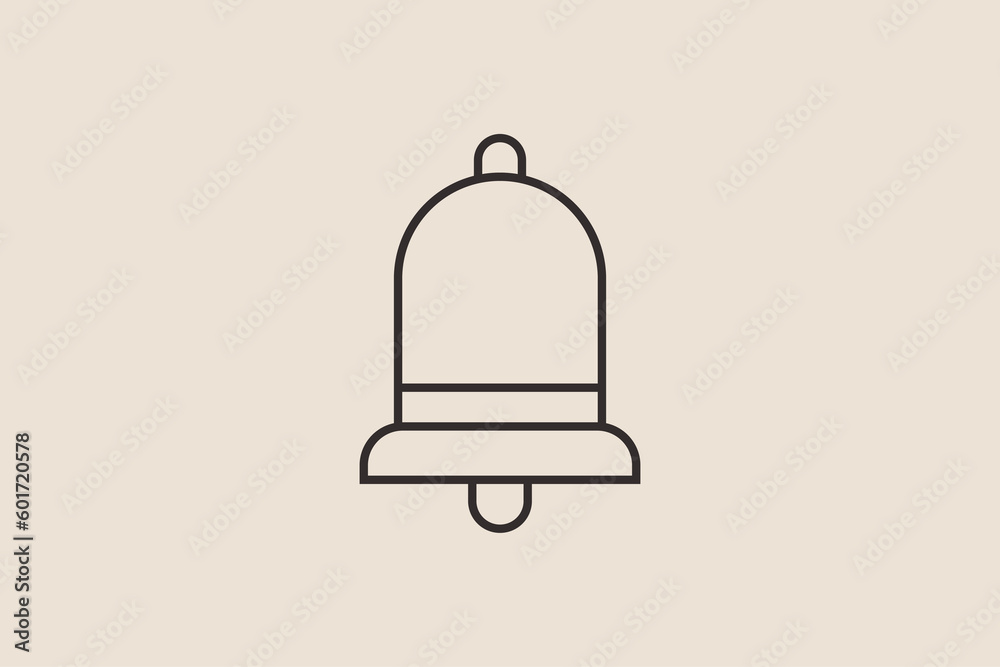 illustration of a bell illustration of a bell