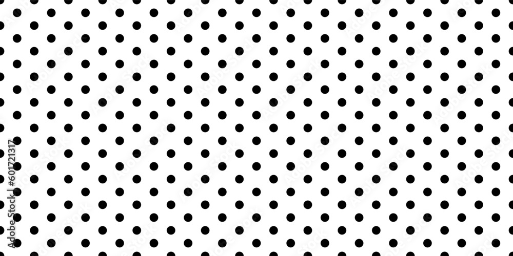 Poka dot black and white regular seamless pattern. Abstract graphic vector background with polka circles. Fun wallpaper with monochrome confetti. Modern simple geometric pop art backdrop Poka dot black and white regular seamless pattern. Abstract graphic vector background with polka circles. Fun wallpaper with monochrome confetti. Modern simple geometric pop art backdrop