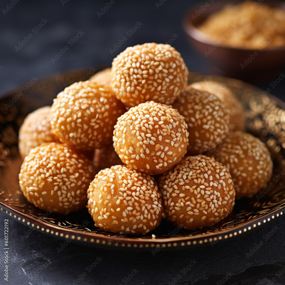 Sesame balls. Generative AI. Sesame balls. Generative AI.