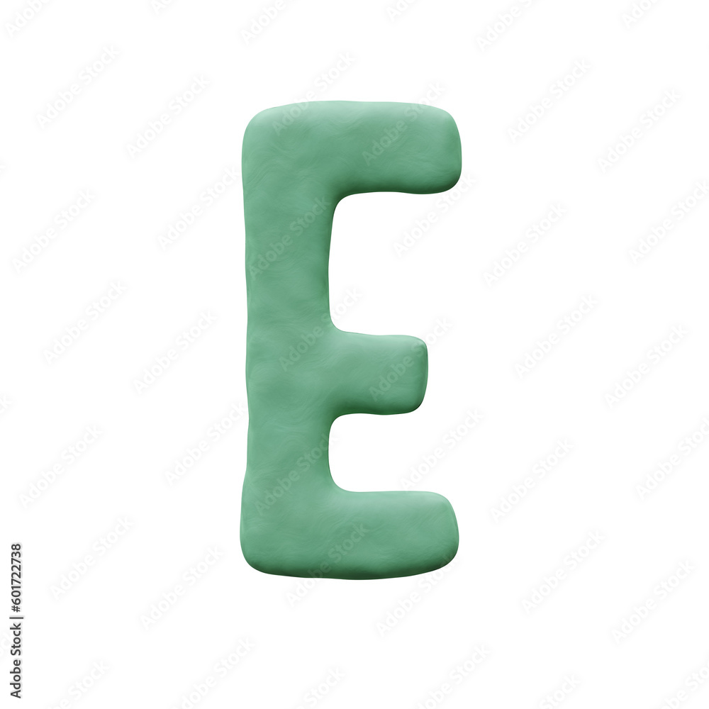 Plasticine or Play-doh 3D Alphabet PNG Lettering Plasticine or Play-doh 3D Alphabet PNG Lettering