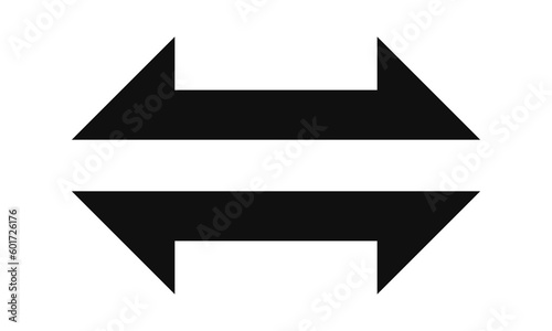 Two Sided Split Double Arrow Icon
