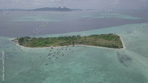 Drone Footage of Pulau Sibuan, Rumah Air, Sabah #2 photo