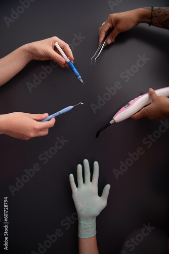 Dentista
Odontología
material 
material odontológico
