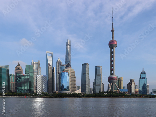 City skyscrapers in Shanghai, China © Xiaohan Zhou