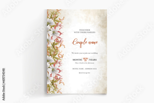 save the date wedding invitation templates psd