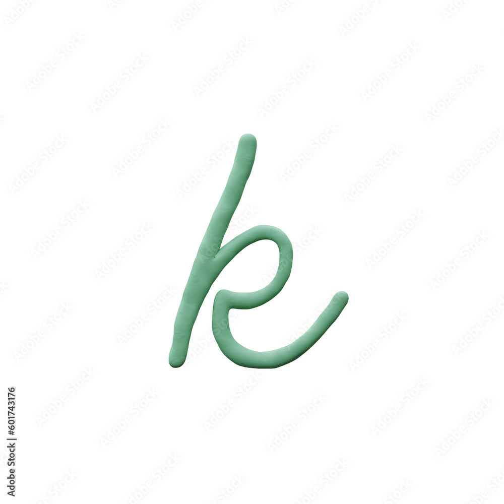 Plasticine or Play-doh 3D Alphabet PNG Lettering Plasticine or Play-doh 3D Alphabet PNG Lettering