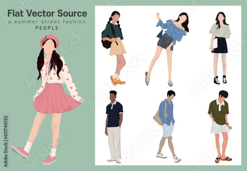 Summer Street Fashion MZ Generation Young People Sauce Collection
